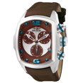 thumbnail image 1 of Invicta Men's 6094 Lupah Brown Leather Strap Chronograph Watch, 1 of 3