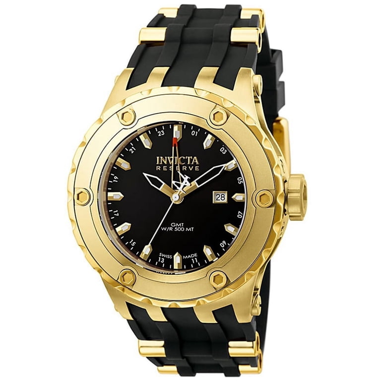 Invicta Gold and Black Reserve Watch Invicta Men main image 3