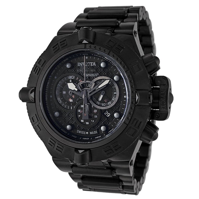 Invicta Men's 6561 Subaqua Noma Swiss Made Black IP Chronograph