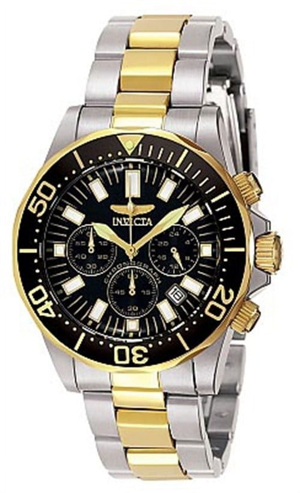 Invicta Men s 7088 Signature Diver Elite Moon Phase Chronographs Watch