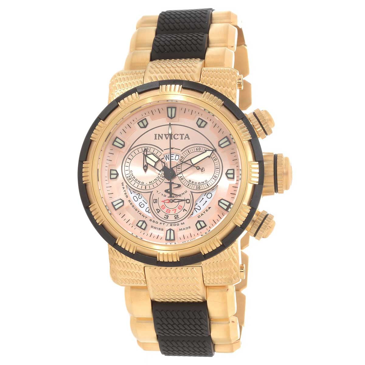 Invicta Mens 80304 Reserve Two Tone Steel Bracelet France Ubuy