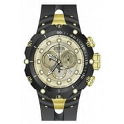Invicta Mens 80480 Venom Quartz Chronograph Champagne Dial Polyurethane Watch