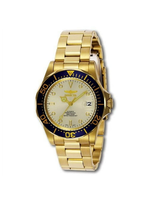 Invicta Men's 9743 Pro Diver Collection Gold-Tone Automatic Watch
