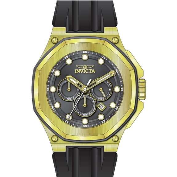 Invicta Men's Akula Gunmetal Dial Watch - 49142