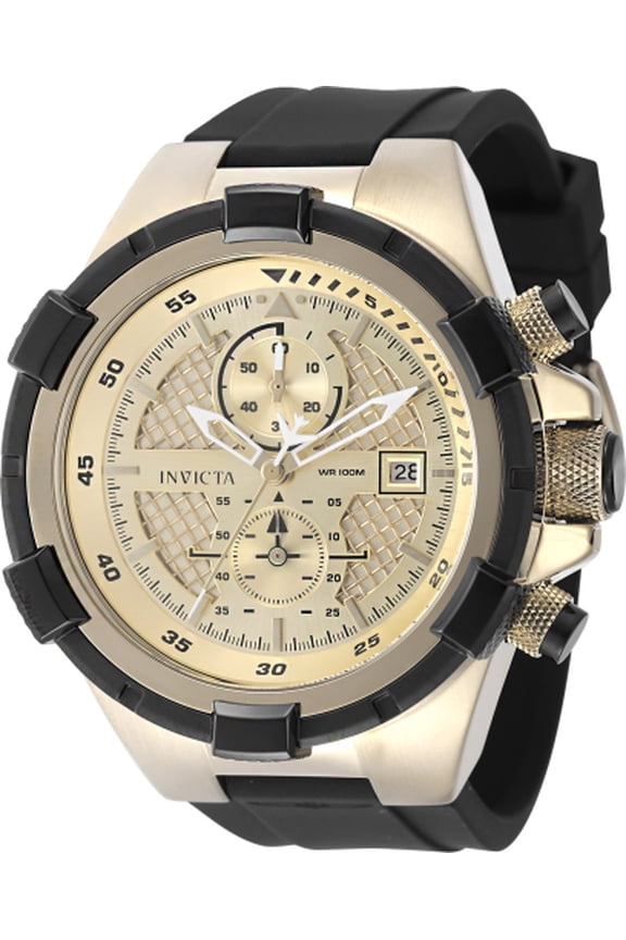 Invicta Men's Aviator Gold Dial Watch - 50121