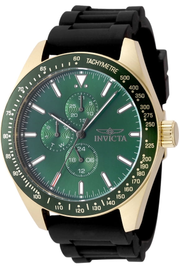 Invicta Men's Aviator Green Dial Watch - 49077