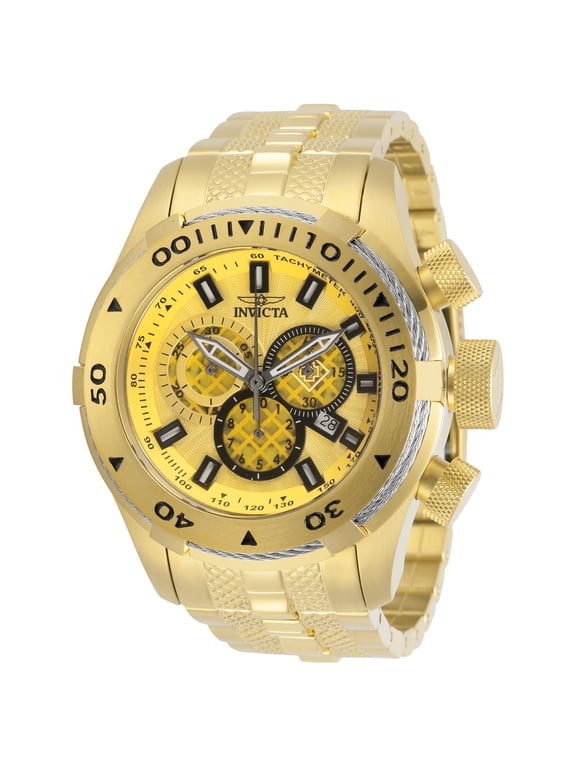 Men's 29745 Bolt Quartz Chronograph Gold Dial Watch