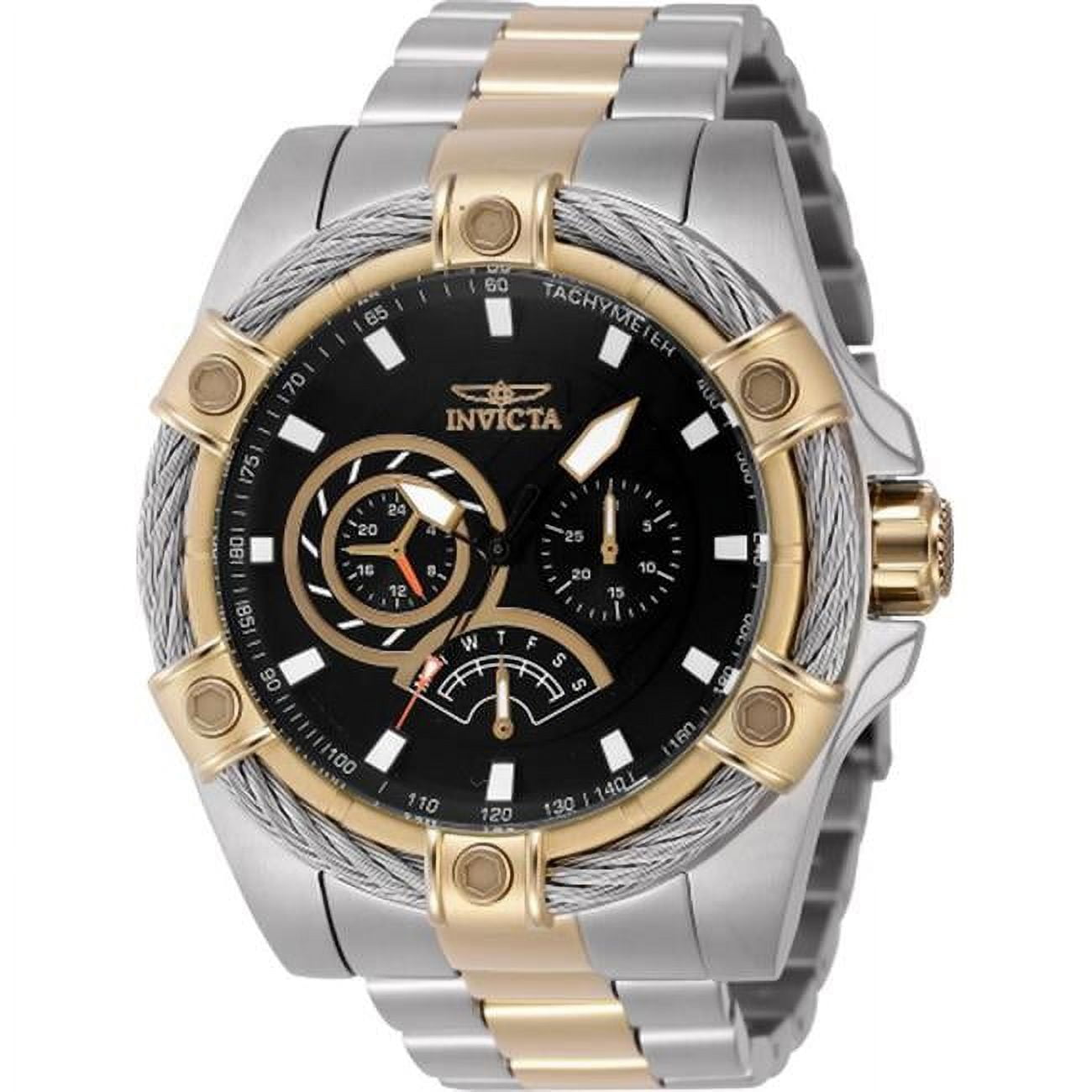 Invicta-Men-s-Bolt-Black-Dial-