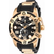Invicta Mens Bolt Quartz Multifunction Black Dial Watch 24219