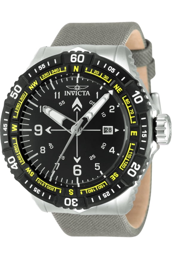 Invicta Men's Coalition Forces Black Dial Watch - 49508