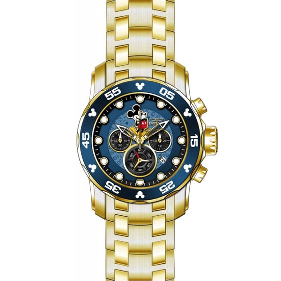 Invicta Men's Disney Limited Edition Chronograph Blue Dial Watch 23766