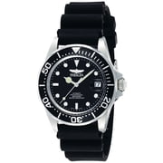 Invicta Mens Men Automatic Pro Diver S2 9110 Black Rubber Automatic Watch