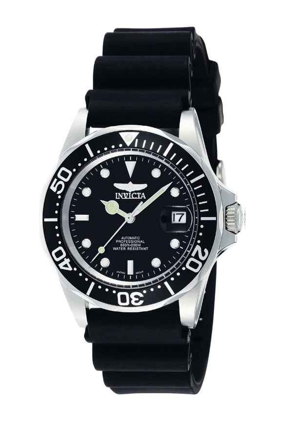 Men's Men Automatic Pro Diver S2 9110 Black Rubber Automatic Watch