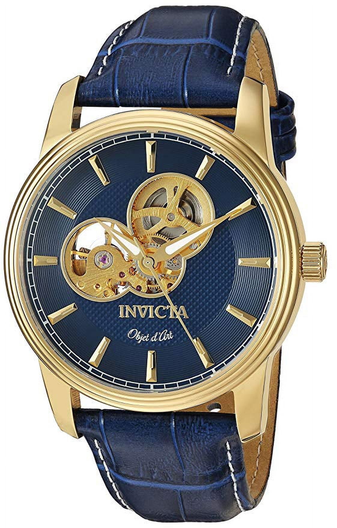 Invicta-Men-s-Objet-D-Art-Blue