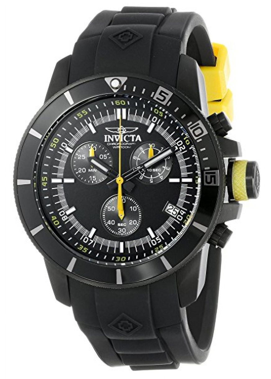 Invicta Men's Pro Diver 11748 Black Silicone Quartz Fashion Watch ...