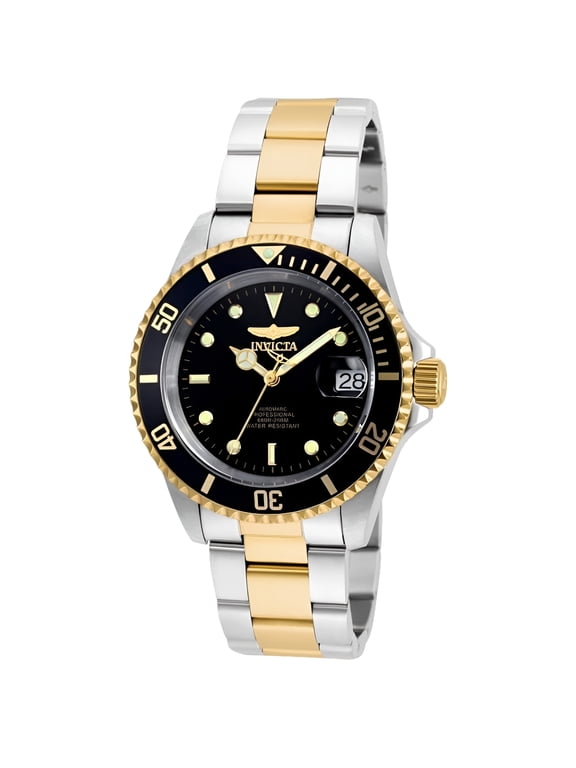 Men's 8927OB Pro Diver Analog Display Japanese Automatic Two Tone Watch