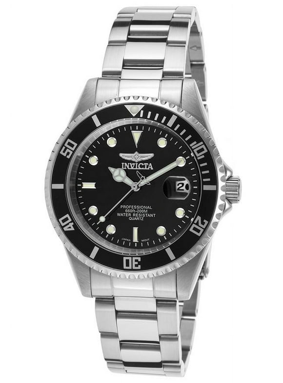 Men's Pro Diver Analog Display Quartz Silver Watch 8932OB
