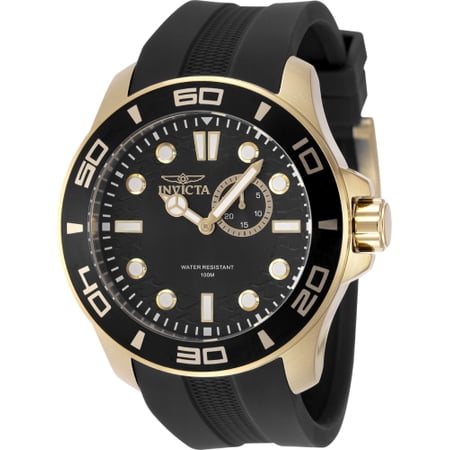 Invicta Men's Pro Diver Black Dial Watch - 49269