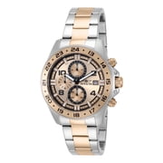 Invicta Men's Pro Diver Chronograph Two-Tone Ss Rose-Tone Dial Movement Quartz