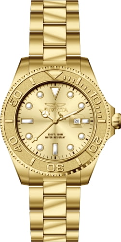 Invicta Men's Pro Diver Gold Dial Watch - 69521