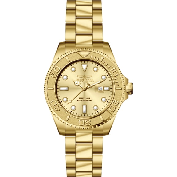 Invicta Men's Pro Diver Gold Dial Watch - 69521
