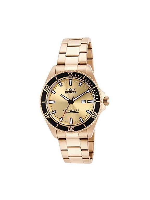 Men's Pro Diver Gold-Tone Watch 15186