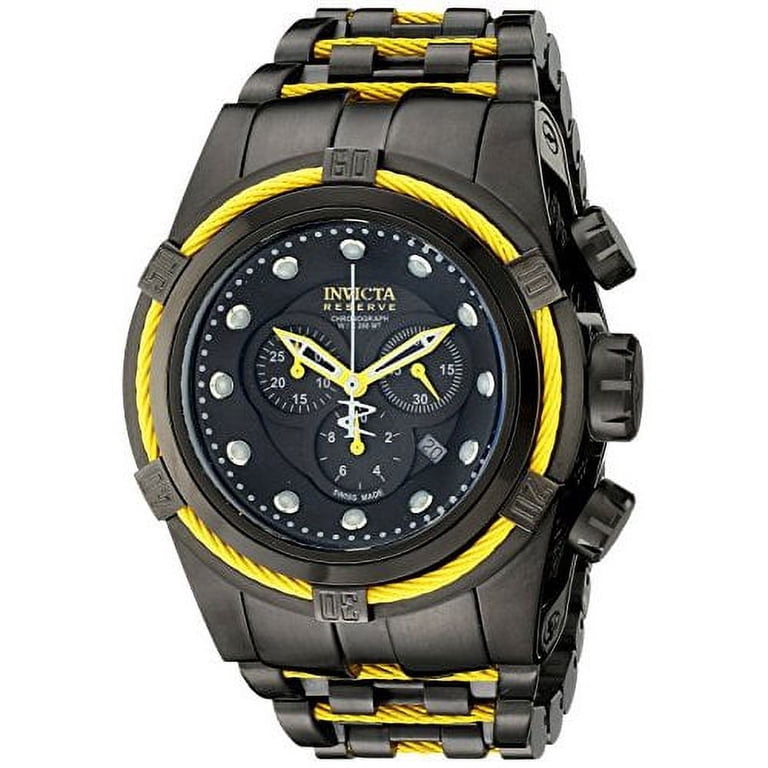 FIRM PRICE-Invicta Cable Chronograph crystal Watch Invicta Bolt Chronograph GMT Quartz Iridescent Dial Men main image 2