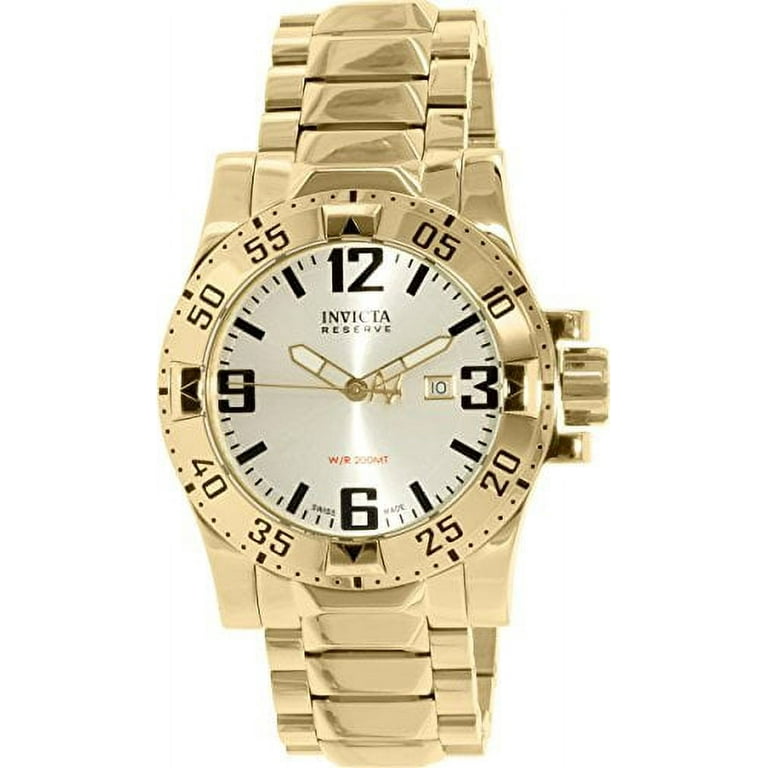 Invicta Men's Reserve 6249 Gold Stainless-Steel Swiss Quartz