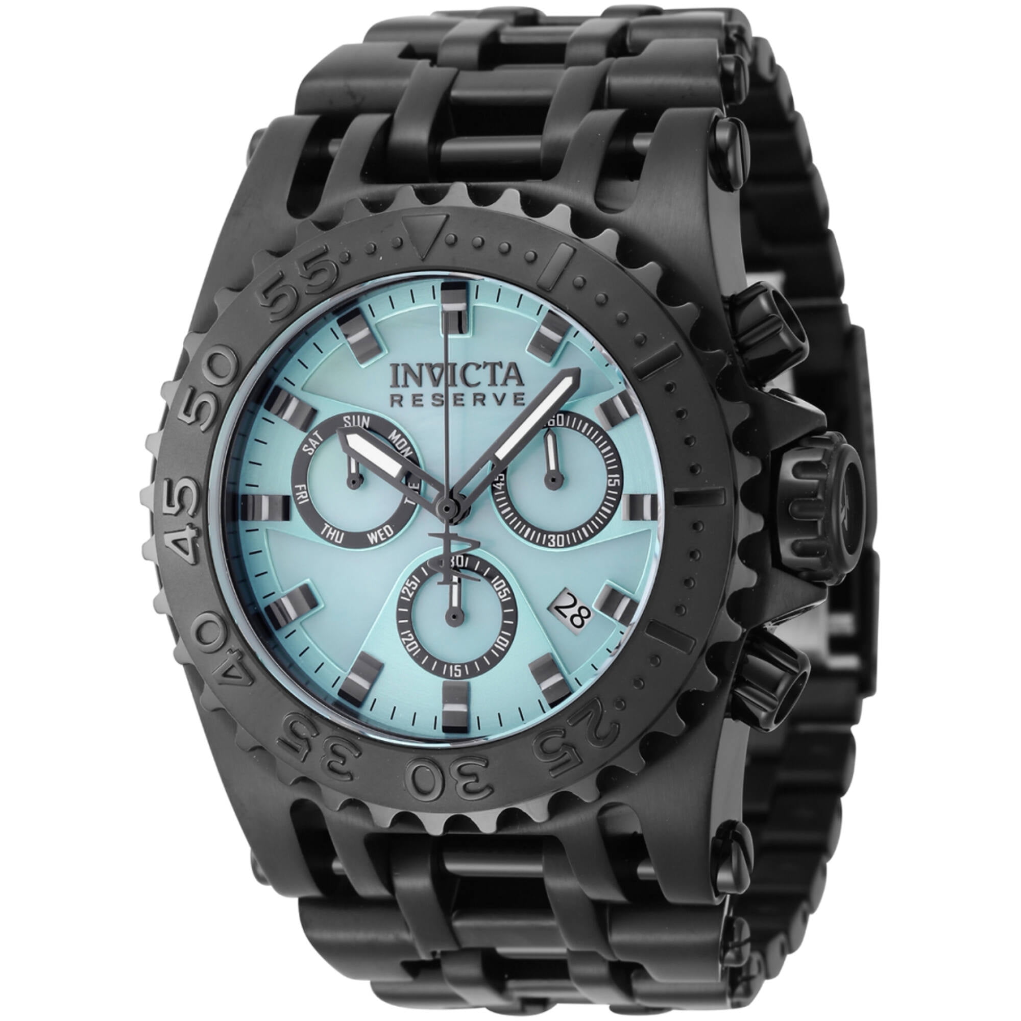 Invicta Reserve Chronograph Quartz Turquoise Dial Men's Watch