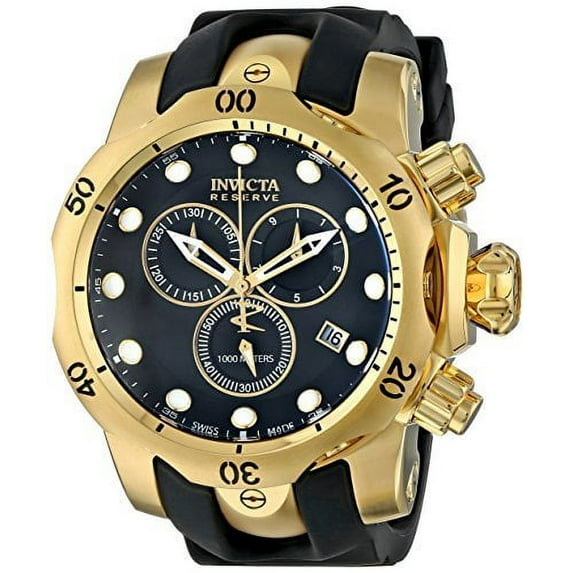 Invicta Men's Reserve Collection Gold Plated Chronograph