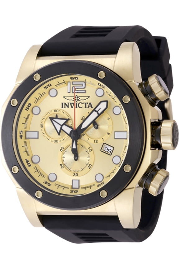 Invicta Men's Sea Hunter Gold Dial Watch - 48980