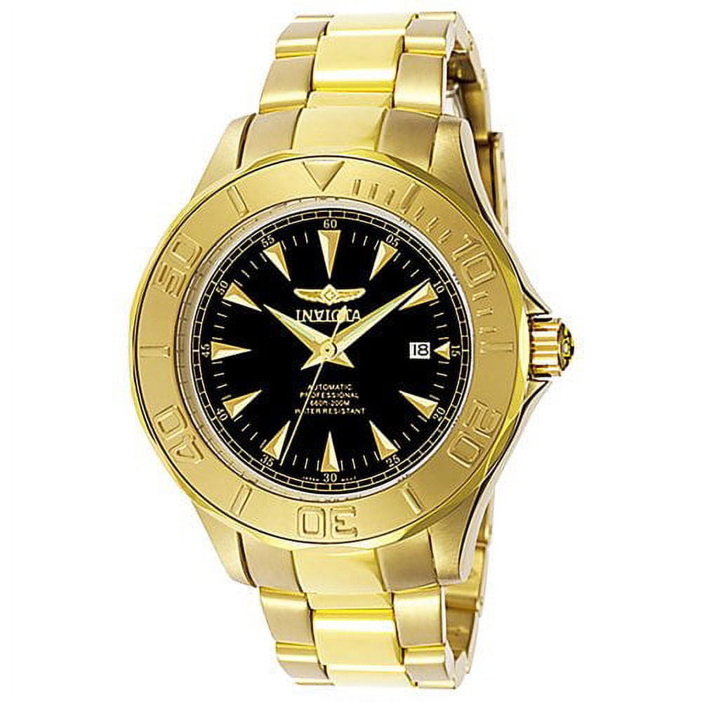 Invicta Men's Signature Automatic 23k Yellow Gold Plated 7040