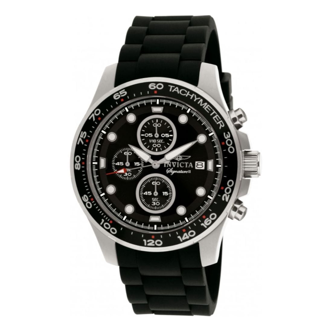 Invicta Men's Signature II Chronograph Black Dial Watch 7371