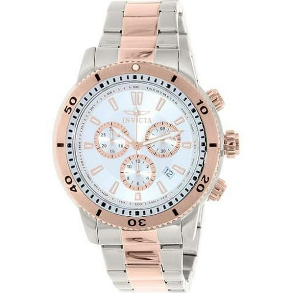 Invicta Men's Specialty 1204 Silver Stainless-Steel Swiss Chronograph Watch