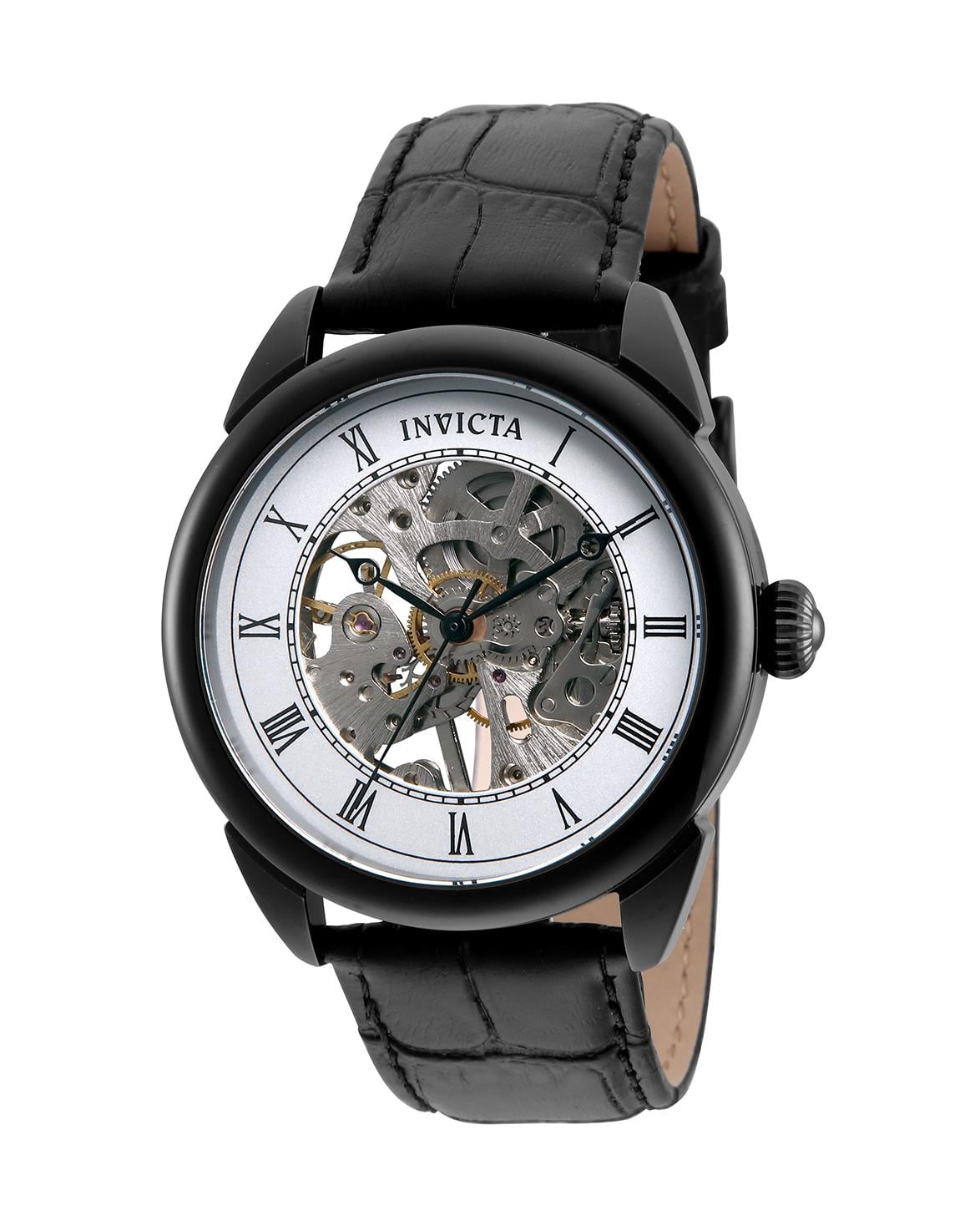 Invicta Men's Specialty 32633 42mm Black Dial Leather Watch