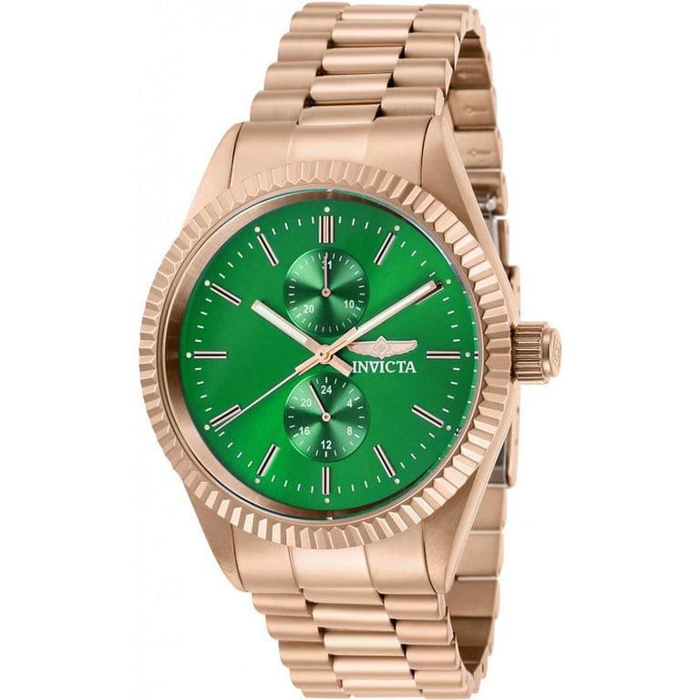 Invicta Rose Gold-Tone Watch with Teal Dial Invicta S1 Rally 50085 delivers modern race-inspired design  main image 3