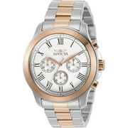 Invicta Mens Specialty Multi-Function Two-Tone Ss Silver-Tone Dial Movement Quartz