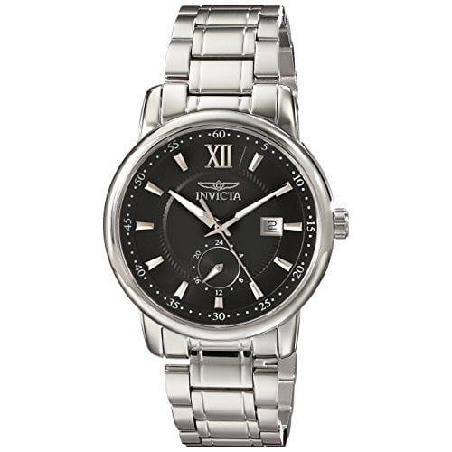 Invicta Men's Specialty Stainless Steel Black Dial