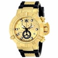 thumbnail image 1 of Invicta Men's Subaqua Gold-Tone Polyurethane Band Steel Case Flame-Fusion Crystal Quartz Watch 15802, 1 of 4