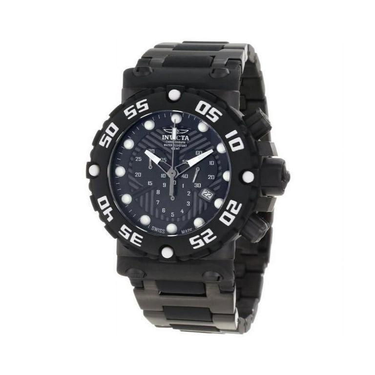 Invicta Men s Subaqua Nitro Diver Chronograph Analog Watch Black 10046
