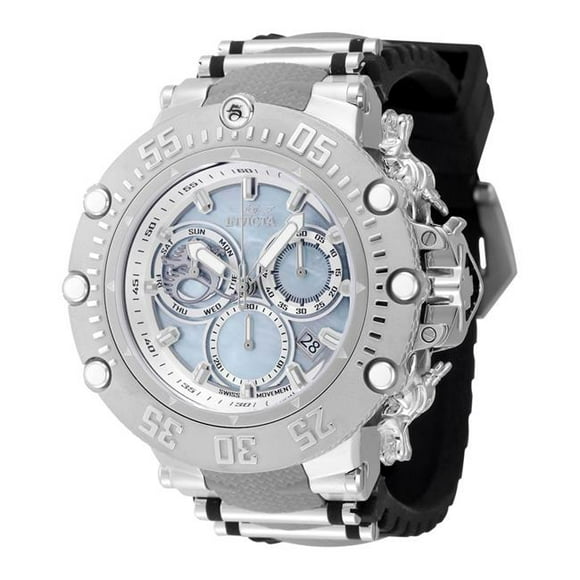 Mens Subaqua Automatic Chronograph Platinum, Silver Dial Watch
