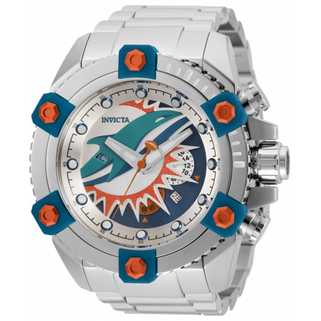 Invicta Watch Capitals Invicta NFL Octane 38mm Or 63mm Quartz Chronograph Bracelet Watch
