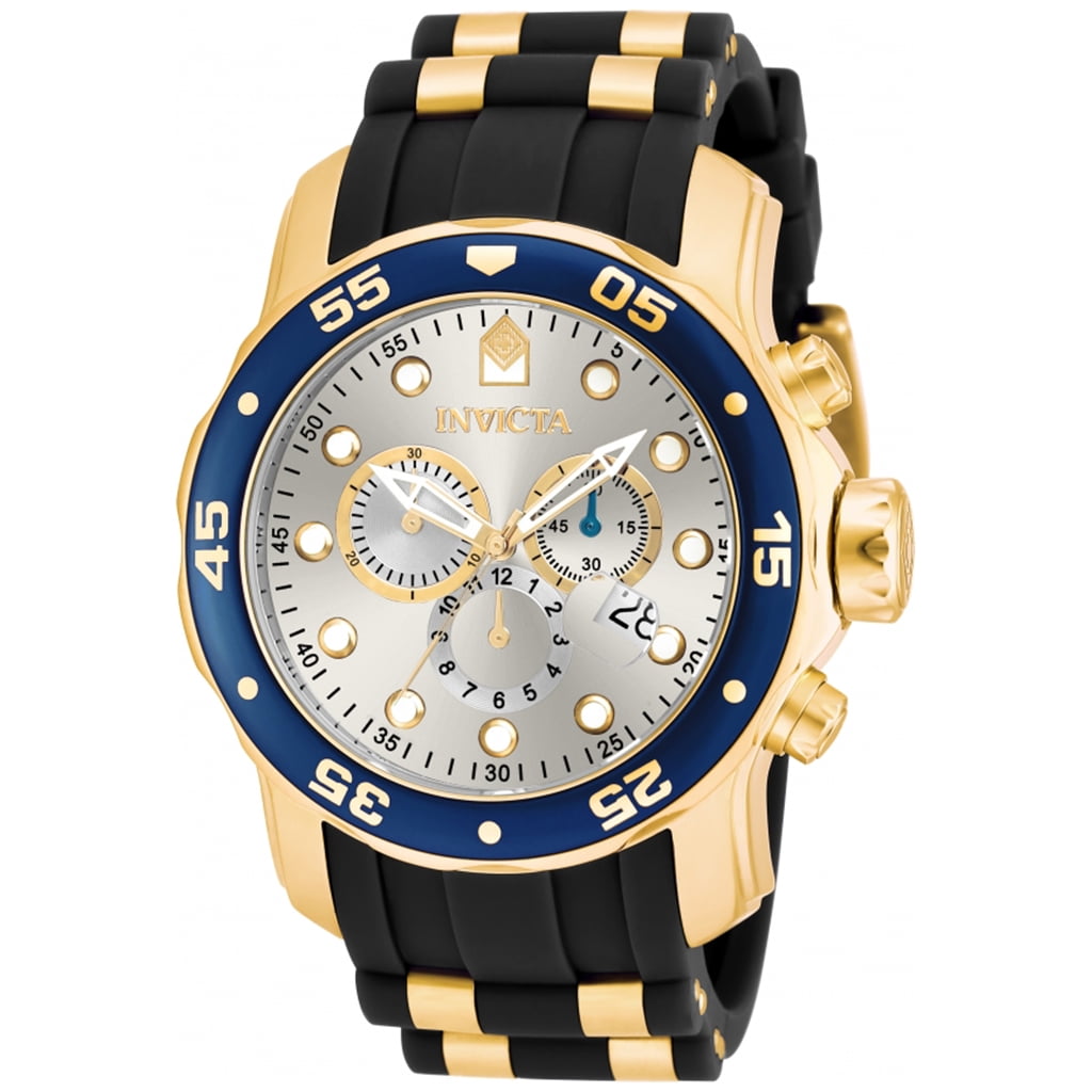 Invicta Pro Diver 17880 Stainless Steel, Polyurethane Chronograph