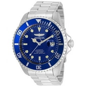 Invicta  Pro Diver Automatic 3 Hand Blue Dial Mens Stainless Steel Watch
