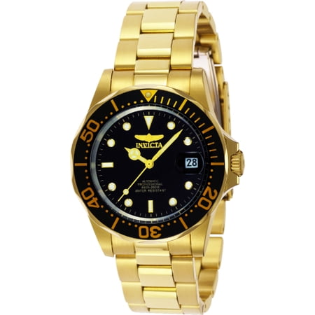 Invicta Men's Men Automatic Pro Diver G3 8929 Gold Stainless-Steel Automatic Diving Watch