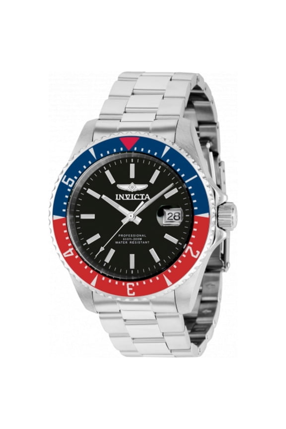 Pro Diver Automatic Black Dial Pepsi Bezel Men's Watch 36783