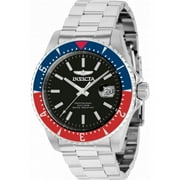 Invicta Pro Diver Automatic Black Dial Pepsi Bezel Mens Watch 36783