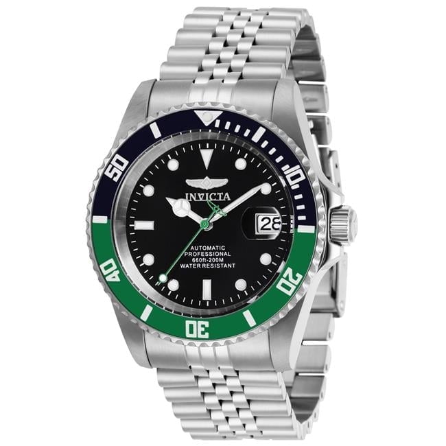 腕時計(アナログ) Invicta Men's 29177 Pro Diver Automatic 3 Hand Black Dial Watch Invicta Men's 29177 Pro Diver Automatic 3 Hand Black Dial Watch