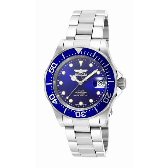 Invicta Men's 17040 Pro Diver Automatic 3 Hand Blue Dial Watch