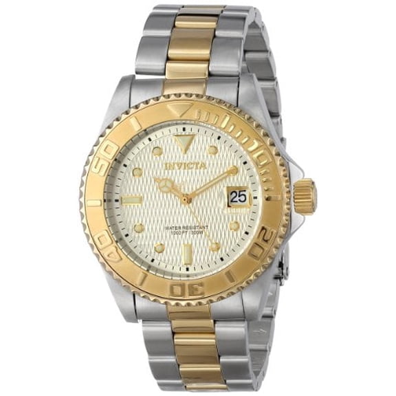Invicta Men's 14343 Pro Diver Analog Display Two Tone Watch [Watch] Invicta